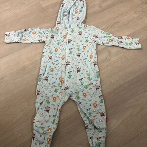 Magnetic Me Colorful Animal Print Footie